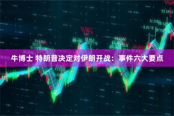 牛博士 特朗普决定对伊朗开战：事件六大要点